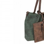 Shopper Surprise Green Brown, Farbe: grün/oliv, Marke: Emily & Noah, EAN: 4049391264369, Abmessungen in cm: 35x26x7.5, Bild 4 von 10