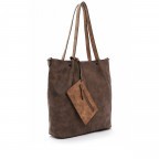 Shopper Surprise Brown Cognac, Farbe: braun, Marke: Emily & Noah, EAN: 4049391264376, Abmessungen in cm: 35x33x8.5, Bild 2 von 11