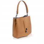 Beuteltasche Cleo Camel, Farbe: cognac, Marke: Inyati, EAN: 4251289850589, Abmessungen in cm: 29x21x13, Bild 2 von 11