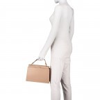 Handtasche Olivia Sand Croco Matt, Farbe: beige, Marke: Inyati, EAN: 4251289849644, Abmessungen in cm: 28x20x7.5, Bild 5 von 10