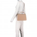 Handtasche Olivia Sand Croco Matt, Farbe: beige, Marke: Inyati, EAN: 4251289849644, Abmessungen in cm: 28x20x7.5, Bild 7 von 10
