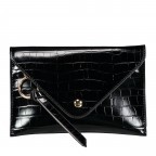 Gürteltasche Clutch LDA Black Croco Matt, Farbe: schwarz, Marke: Inyati, EAN: 4251289851401, Abmessungen in cm: 20x14x0.5, Bild 11 von 12