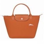 Handtasche Le Pliage Club Handtasche S Orange, Farbe: orange, Marke: Longchamp, EAN: 3597921924883, Abmessungen in cm: 23x22x14, Bild 1 von 4