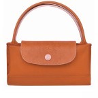 Handtasche Le Pliage Club Handtasche S Orange, Farbe: orange, Marke: Longchamp, EAN: 3597921924883, Abmessungen in cm: 23x22x14, Bild 2 von 4