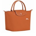 Handtasche Le Pliage Club Handtasche S Orange, Farbe: orange, Marke: Longchamp, EAN: 3597921924883, Abmessungen in cm: 23x22x14, Bild 3 von 4