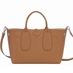 Handtasche Roseau Handtasche M Natur, Farbe: cognac, Marke: Longchamp, EAN: 3597921932925, Abmessungen in cm: 30x23.5x12, Bild 4 von 6