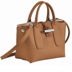 Handtasche Roseau Handtasche S Natur, Farbe: cognac, Marke: Longchamp, EAN: 3597921935476, Abmessungen in cm: 22x18x11, Bild 3 von 4