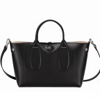 Handtasche Roseau Handtasche M Schwarz, Farbe: schwarz, Marke: Longchamp, EAN: 3597921944201, Abmessungen in cm: 30x23.5x12, Bild 4 von 4