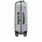 Koffer Proxis Spinner 55 Silver, Farbe: metallic, Marke: Samsonite, EAN: 5400520004314, Abmessungen in cm: 40x55x20, Bild 3 von 17