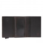 Geldbörse E-Cage C-ONE Dark Brown, Farbe: braun, Marke: Strellson, EAN: 4053533846382, Abmessungen in cm: 6.5x10.2x2, Bild 3 von 3