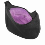 Beuteltasche Annabelle Schwarz, Farbe: schwarz, Marke: Vleder Bag, EAN: 4260648151793, Abmessungen in cm: 35x38x9.5, Bild 2 von 3