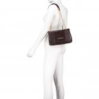 Umhängetasche Grote Nero, Farbe: schwarz, Marke: Valentino Bags, EAN: 8058043227245, Abmessungen in cm: 26.5x19x8, Bild 4 von 7