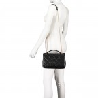 Umhängetasche Ocarina Nero, Farbe: schwarz, Marke: Valentino Bags, EAN: 8054942227539, Abmessungen in cm: 26x18x9, Bild 5 von 7