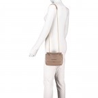 Umhängetasche Ocarina Taupe, Farbe: taupe/khaki, Marke: Valentino Bags, EAN: 8052790908907, Abmessungen in cm: 20x15x7, Bild 6 von 8
