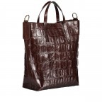 Handtasche Julie Dark Brown, Farbe: braun, Marke: Abro, EAN: 4061724290838, Abmessungen in cm: 27x34x13, Bild 2 von 8