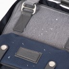 Rucksack Macaroon Volumen 16 Liter Charcoal Nautical, Farbe: grau, Marke: Doughnut, EAN: 4895222505534, Abmessungen in cm: 27x38x13, Bild 8 von 9