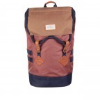 Rucksack Colorado Earth Tone Series Größe 19 Liter Maroon Khaki, Farbe: braun, Marke: Doughnut, EAN: 4895222505503, Abmessungen in cm: 28x47x15, Bild 1 von 11