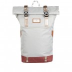 Rucksack Christopher Volumen 18 Liter Light Grey Maroon, Farbe: grau, Marke: Doughnut, EAN: 4895222504339, Abmessungen in cm: 32x45x12.5, Bild 1 von 12
