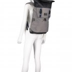 Rucksack Christopher Volumen 18 Liter Charcoal Nautical, Farbe: grau, Marke: Doughnut, EAN: 4895222505565, Abmessungen in cm: 32x45x12.5, Bild 5 von 10