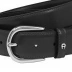Gürtel Daily Basis 126-371 Bundweite 80 CM Black, Farbe: schwarz, Marke: AIGNER, Bild 2 von 2