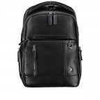 Rucksack Cambridge mit Laptopfach 13 Zoll Black, Farbe: schwarz, Marke: U.S. Polo Assn., EAN: 8052792843466, Abmessungen in cm: 30x43x15, Bild 1 von 9