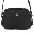 Umhängetasche Houston Black, Farbe: schwarz, Marke: U.S. Polo Assn., EAN: 8052792837595, Abmessungen in cm: 24x18x8, Bild 1 von 6