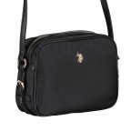 Umhängetasche Houston Black, Farbe: schwarz, Marke: U.S. Polo Assn., EAN: 8052792837595, Abmessungen in cm: 24x18x8, Bild 2 von 6