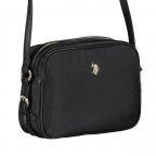 Umhängetasche Houston Black, Farbe: schwarz, Marke: U.S. Polo Assn., EAN: 8052792837595, Abmessungen in cm: 24x18x8, Bild 2 von 6