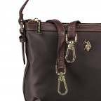 Umhängetasche Houston Dark Brown, Farbe: braun, Marke: U.S. Polo Assn., EAN: 8052792837694, Abmessungen in cm: 26x18x2, Bild 9 von 9