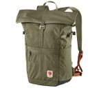 Rucksack High Coast Foldsack Volumen 24 Liter Green, Farbe: taupe/khaki, Marke: Fjällräven, EAN: 7323450598198, Abmessungen in cm: 26x45x20, Bild 2 von 12
