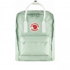 Rucksack Kånken Mint Green Cool White, Farbe: grün/oliv, Marke: Fjällräven, EAN: 7323450643157, Abmessungen in cm: 27x38x13, Bild 1 von 16