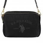 Umhängetasche Springfield Black, Farbe: schwarz, Marke: U.S. Polo Assn., EAN: 8052792841424, Abmessungen in cm: 25.5x17x7.5, Bild 1 von 6