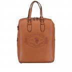 Rucksack / Umhängetasche Hailey Tan, Farbe: cognac, Marke: U.S. Polo Assn., EAN: 8052792837403, Abmessungen in cm: 28x36x11, Bild 1 von 8