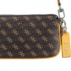 Umhängetasche Brown Yellow, Farbe: braun, Marke: Guess, EAN: 7621097639336, Bild 14 von 15