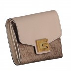 Geldbörse Valy Latte, Farbe: braun, Marke: Guess, EAN: 0190231409847, Abmessungen in cm: 12.5x11x2.5, Bild 2 von 5
