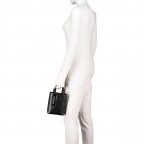 Handtasche Paper Bag Tote XS Carter Black, Farbe: schwarz, Marke: Liebeskind Berlin, EAN: 4058629147565, Abmessungen in cm: 13x17x4, Bild 3 von 7