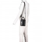 Handtasche Paper Bag Tote XS Carter Black, Farbe: schwarz, Marke: Liebeskind Berlin, EAN: 4058629147565, Abmessungen in cm: 13x17x4, Bild 4 von 7