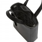 Handtasche Paper Bag Tote XS Carter Black, Farbe: schwarz, Marke: Liebeskind Berlin, EAN: 4058629147565, Abmessungen in cm: 13x17x4, Bild 6 von 7