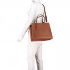 Handtasche Brooke Cognac, Farbe: cognac, Marke: Tamaris, EAN: 4063512018396, Abmessungen in cm: 33.5x28x13, Bild 7 von 9