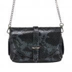 Umhängetasche Snake mit Schulterkette Schwarz, Farbe: schwarz, Marke: Hausfelder Manufaktur, EAN: 4065646001237, Abmessungen in cm: 15x11x8, Bild 1 von 7