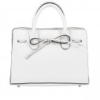 Handtasche Dollaro Weiß, Farbe: weiß, Marke: Hausfelder Manufaktur, EAN: 4065646003545, Abmessungen in cm: 28.5x21x12, Bild 1 von 8