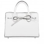 Handtasche Dollaro Weiß, Farbe: weiß, Marke: Hausfelder Manufaktur, EAN: 4065646003545, Abmessungen in cm: 28.5x21x12, Bild 1 von 7