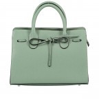 Handtasche Dollaro Hellgrün, Farbe: grün/oliv, Marke: Hausfelder Manufaktur, EAN: 4065646003491, Abmessungen in cm: 28.5x21x12, Bild 1 von 7