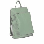 Rucksack / Umhängetasche Dollaro Hellgrün, Farbe: grün/oliv, Marke: Hausfelder Manufaktur, EAN: 4065646002975, Abmessungen in cm: 29x38x11, Bild 2 von 9