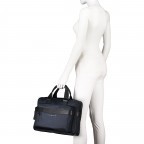 Aktentasche Elevated Computer Bag Desert Sky, Farbe: blau/petrol, Marke: Tommy Hilfiger, EAN: 8720111767068, Abmessungen in cm: 39x28x9, Bild 4 von 8