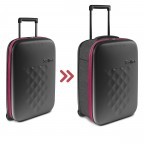 Koffer Earth Flex 21 zusammenklappbar Paradise Pink, Farbe: rosa/pink, Marke: Rollink, EAN: 4270001516213, Abmessungen in cm: 40x55x20, Bild 2 von 9