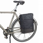 Fahrradtasche Cyclist Pack Black, Farbe: schwarz, Marke: Vaude, EAN: 4052285206475, Abmessungen in cm: 35x44x15, Bild 4 von 4