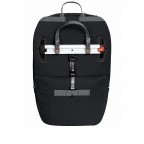 Fahrradtasche Cycle 28 Black, Farbe: schwarz, Marke: Vaude, EAN: 4052285779894, Abmessungen in cm: 33x48x22, Bild 2 von 4