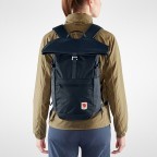 Rucksack High Coast Foldsack Volumen 24 Liter Black, Farbe: schwarz, Marke: Fjällräven, EAN: 7323450642907, Abmessungen in cm: 26x45x20, Bild 4 von 12