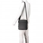 Umhängetasche Crosstown Crossbag Pocket Black, Farbe: schwarz, Marke: BOSS, EAN: 4021402639991, Abmessungen in cm: 23x27x8, Bild 4 von 6